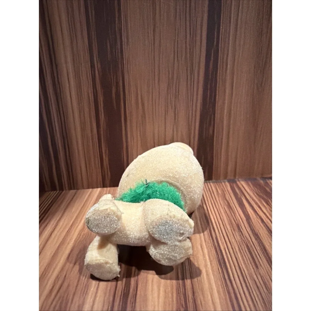 Littlest Pet Shop LPS #443 Flocked Fuzzy German Shepherd Dog Green Eyes Hasbro